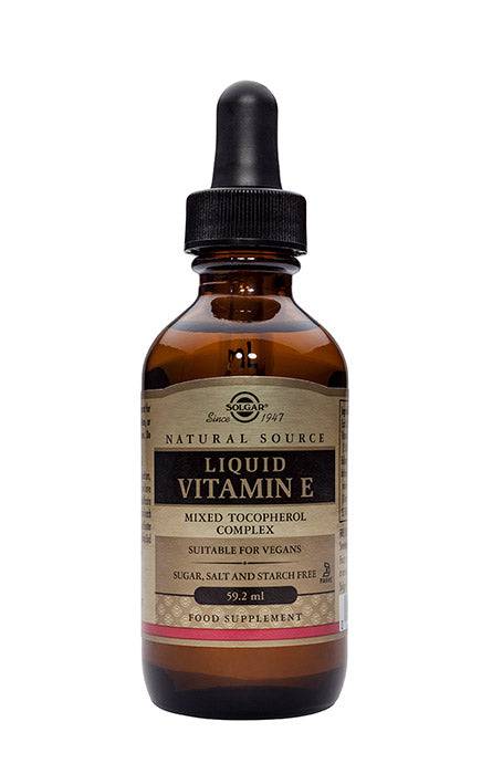 Solgar Liquid Vitamin E-Vitamiini, nestemäinen 59,2 ml｜Solgar 液体维生素 E-维生素，液体 59,2 ml
