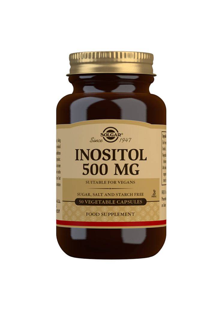 Solgar Inositoli 500 mg 50 kaps.｜Solgar 肌醇500毫克（50粒胶囊）