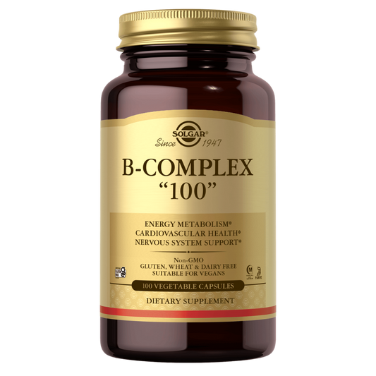 Solgar维生素B复合物“100” 100粒