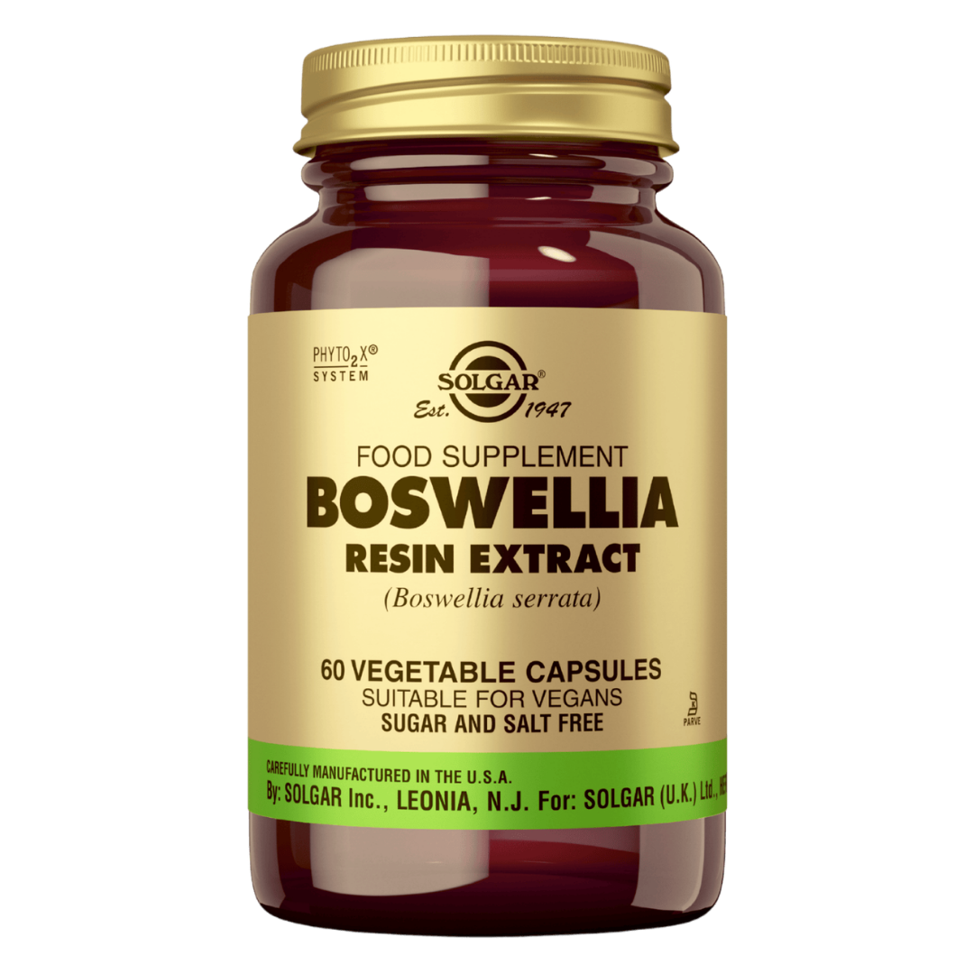 索尔加乳香树脂提取物60粒｜Solgar Boswellia Resin Extract 60 kaps.