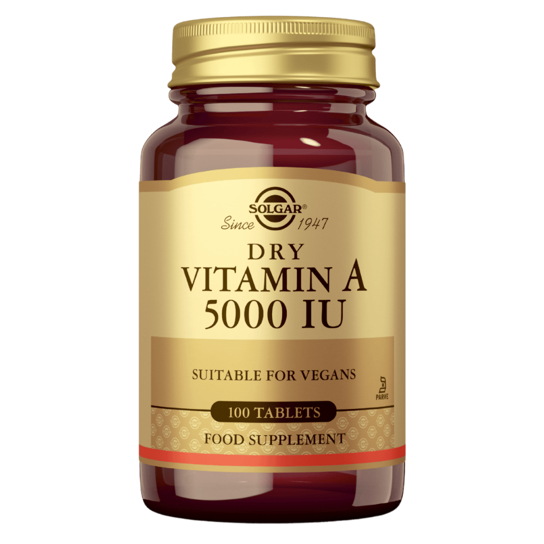 干性维生素A 5000 IU 100片