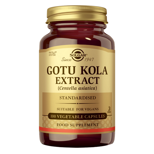 Solgar 积雪草 100粒胶囊 - 停产｜Solgar Gotu Kola 100 kaps. - poistuu