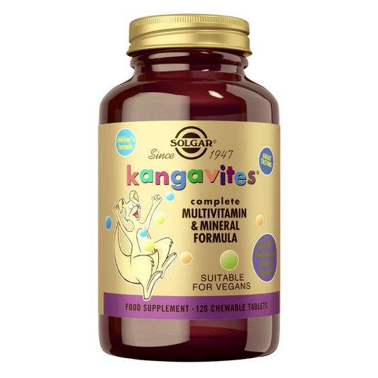 Solgar Kangavites弹力浆果儿童咀嚼综合维生素 120片
