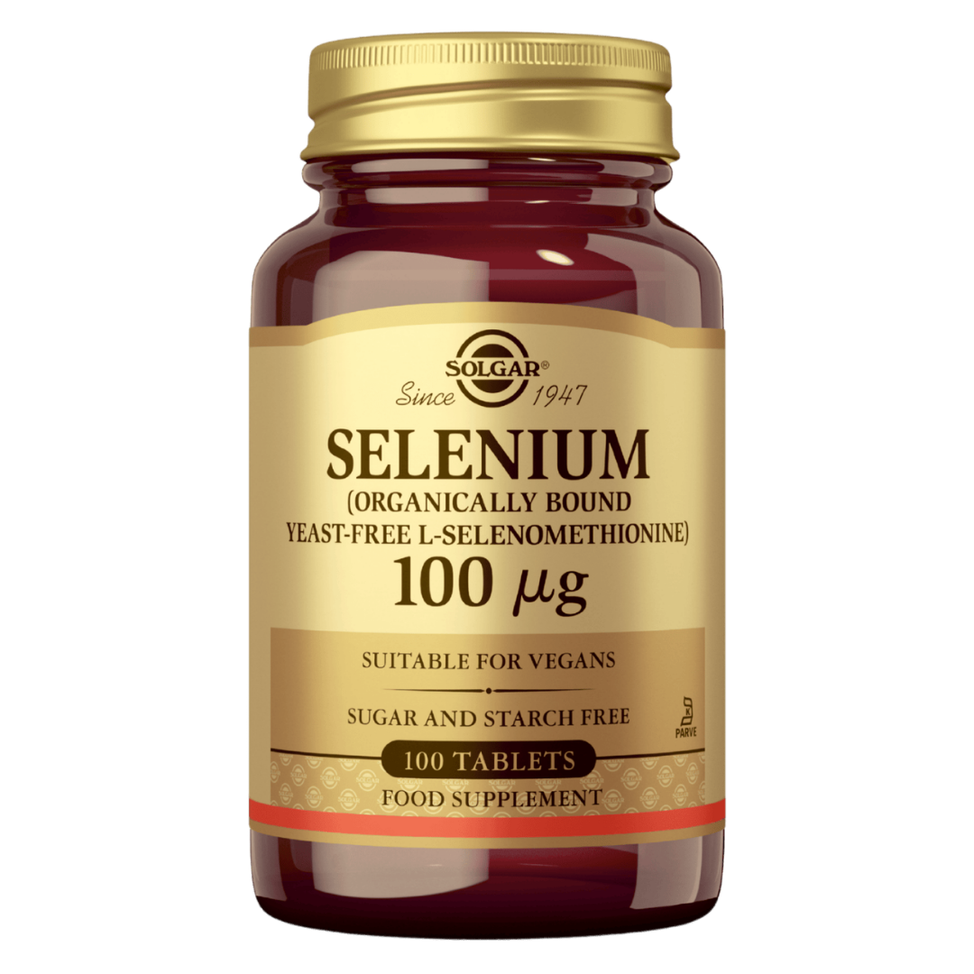 Solgar 硒 100微克 - 硒 100片｜Solgar Selenium 100 µg - Seleeni 100 tabl.