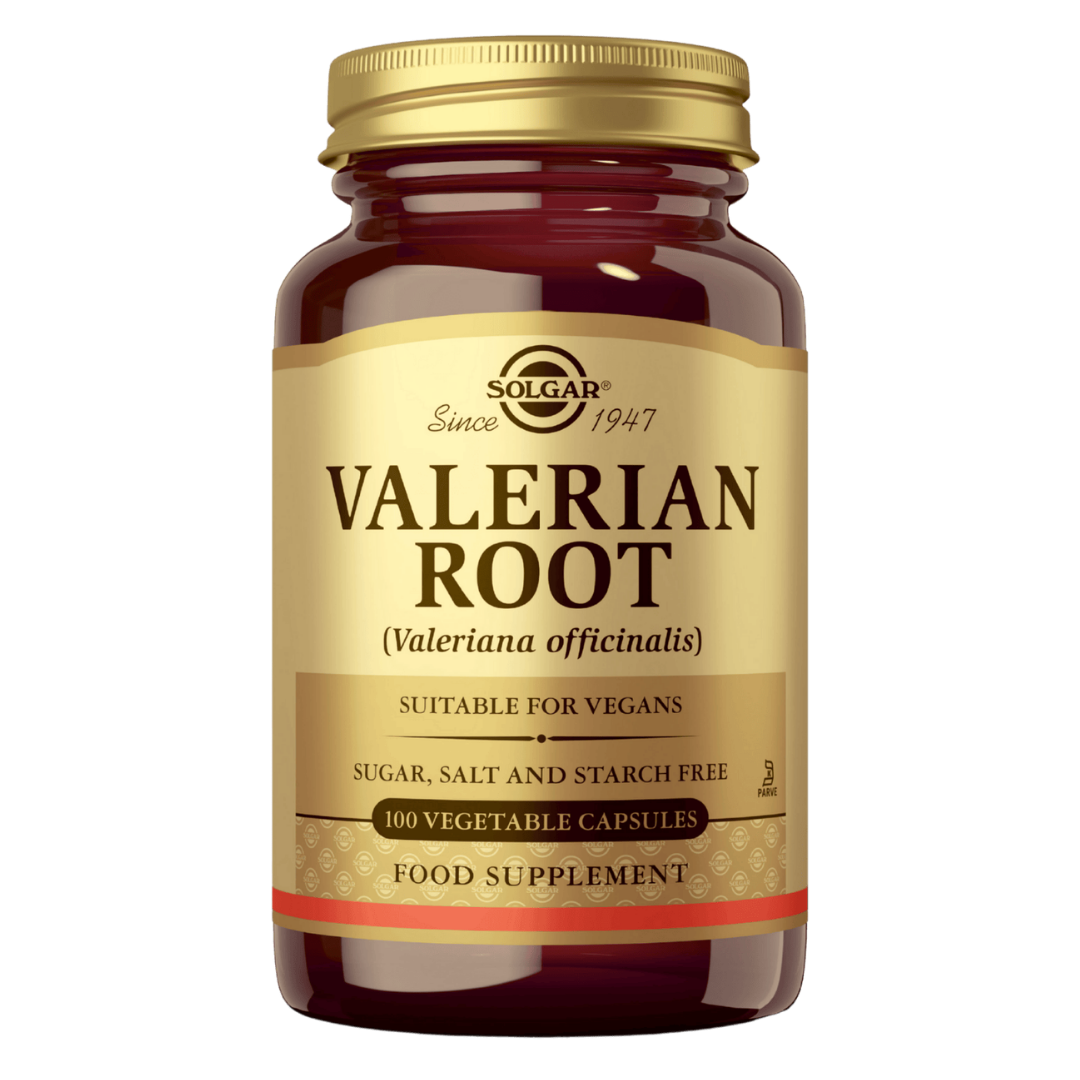 Solgar 缬草根 100粒｜Solgar Valerian Root - Valeriaananjuuri 100 kaps.