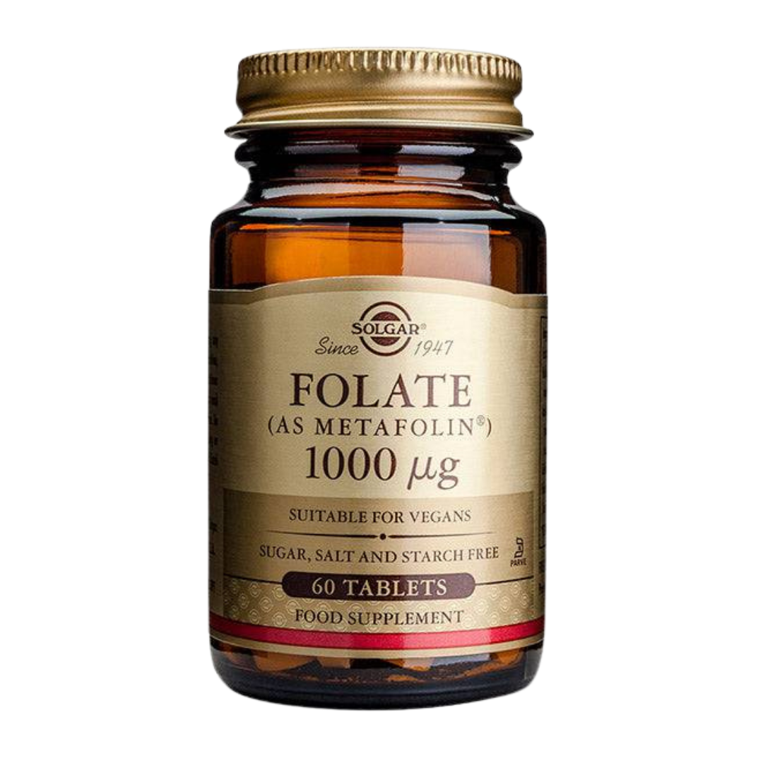 Solgar Folate - Folaatti 1000 µg 60 tabl.｜Solgar 叶酸片