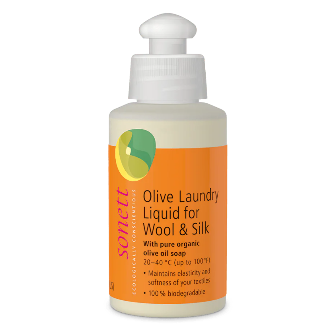 索奈特羊毛丝绸洗涤剂 - 纯素 120 ml｜Sonett Villan- ja silkinpesuaine - vegaaninen 120 ml