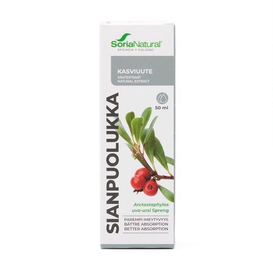 Soria Natural 越橘提取物 50 ml｜Soria Natural Sianpuolukkauute 50 ml