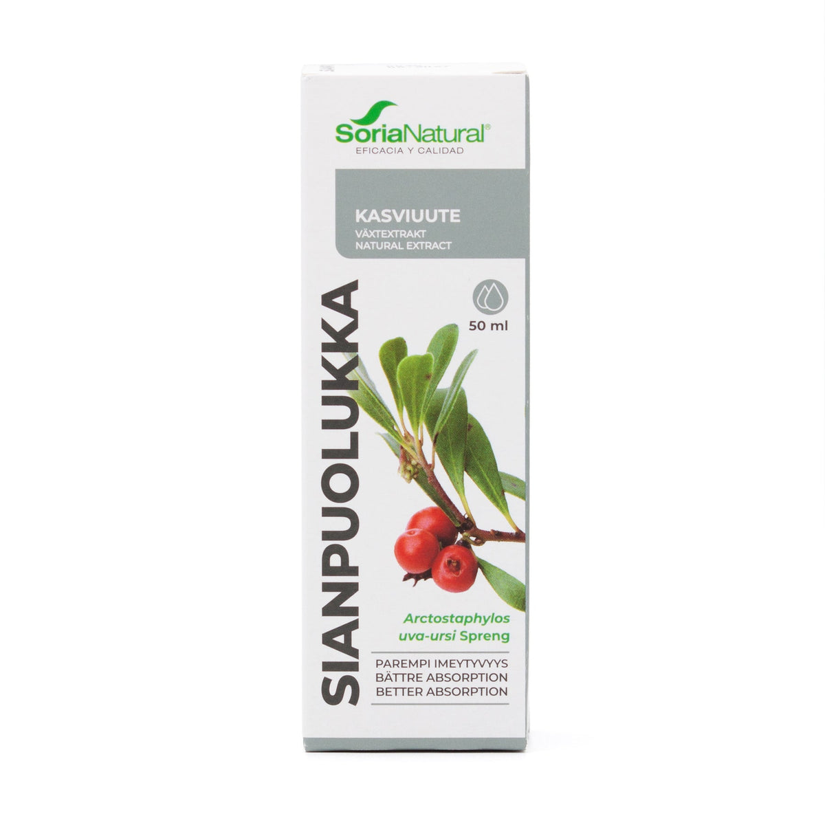 Soria Natural 越橘提取物 50 ml