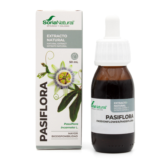 Soria Natural 西番莲提取物 50 ml｜Soria Natural Passiflora - Kärsimyskukkauute 50 ml