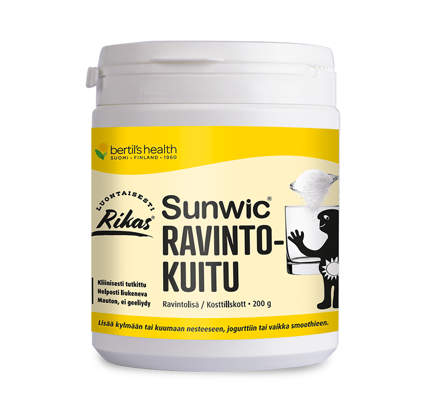 Bertil´s Health Rikas Sunwic Ravintokuitu 200 g｜Bertil's Health 贝蒂尔健康瑞卡阳光营养纤维 200 g