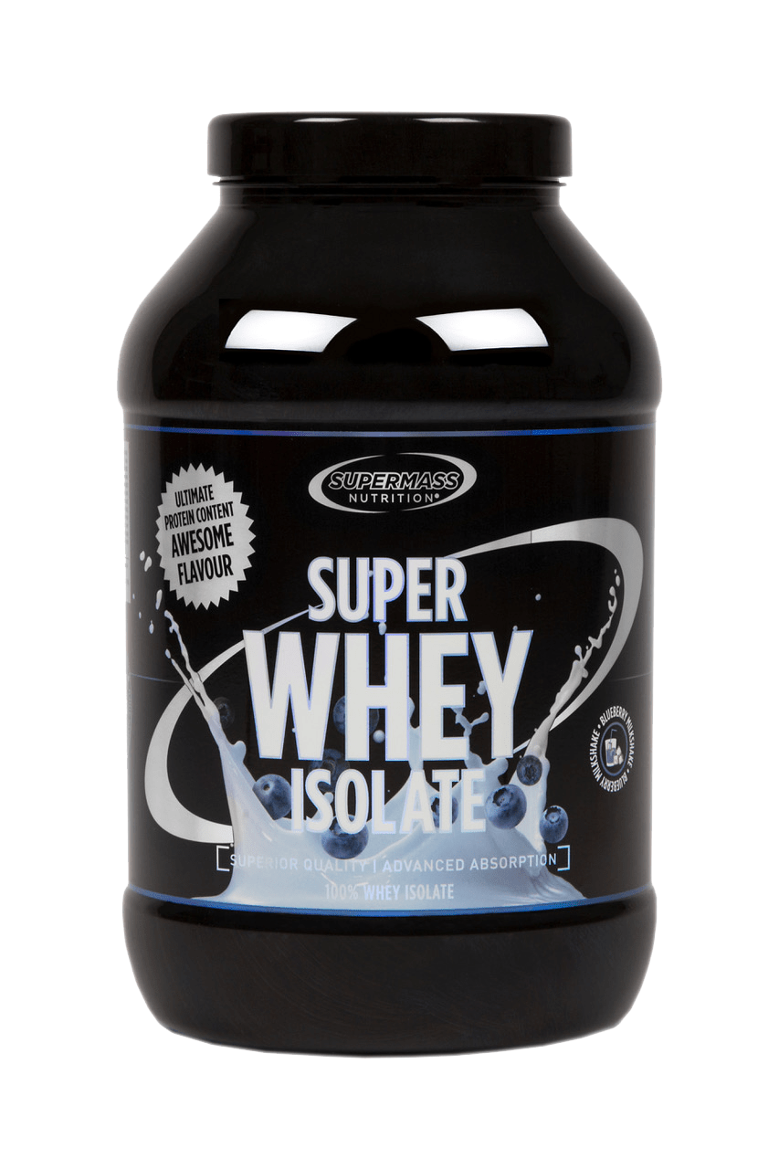 超级超级乳清分离蛋白蓝莓奶昔味 1300 g｜Supermass SUPER WHEY ISOLATE Mustikkapirtelö 1300 g