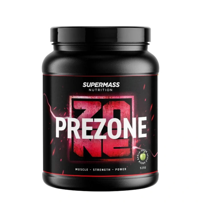 超级PREZONE青苹果味-增效型 525 g｜Supermass PREZONE Green Apple - Tehonlisääjä 525 g