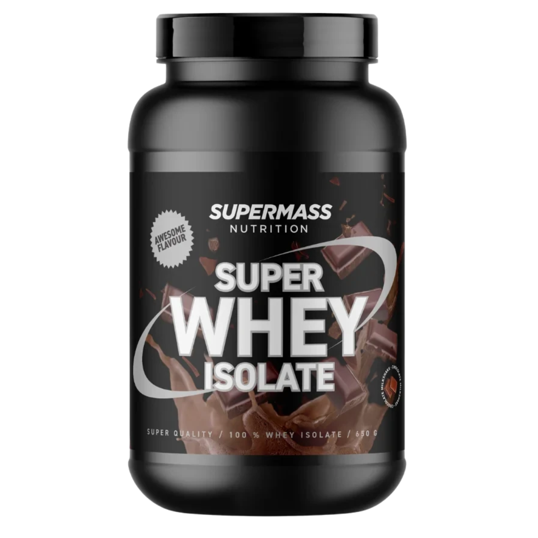 超级乳清分离蛋白 巧克力奶昔 650 g｜Supermass SUPER WHEY ISOLATE Suklaapirtelö 650 g