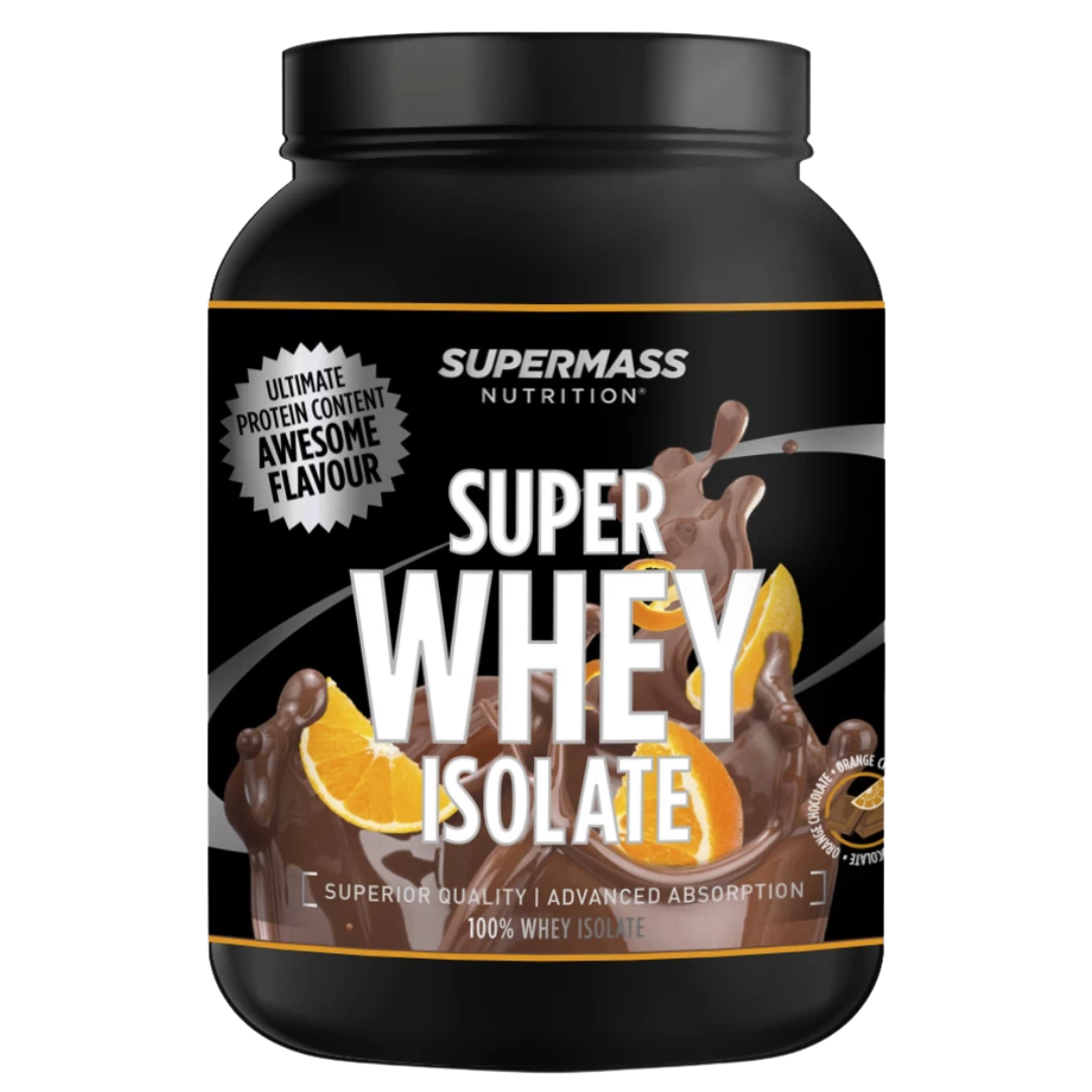 超级超级乳清分离蛋白橙子巧克力味 650 g｜Supermass SUPER WHEY ISOLATE Appelsiini & Suklaa 650 g