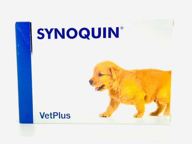 Synoquin 幼犬成长营养补充剂（3月龄以上）60片｜Synoquin Growth - Täydennysrehuvalmiste yli 3 kk kasvuikäisille koiranpennuille 60 tabl.