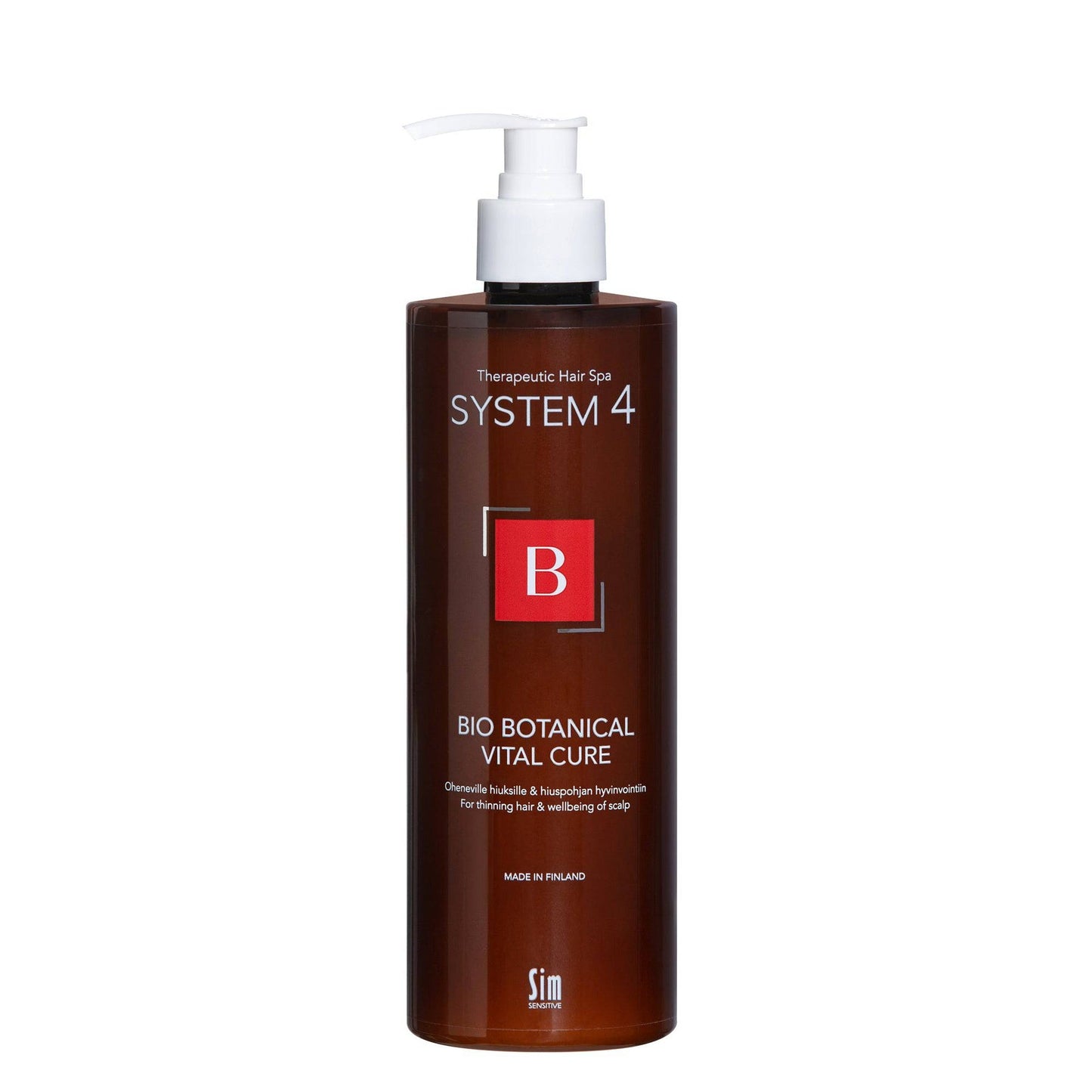 System 4 B 植物活力修护护发素 500 ml｜System 4 B Bio Botanical Vital Cure - Hoitoaine 500 ml