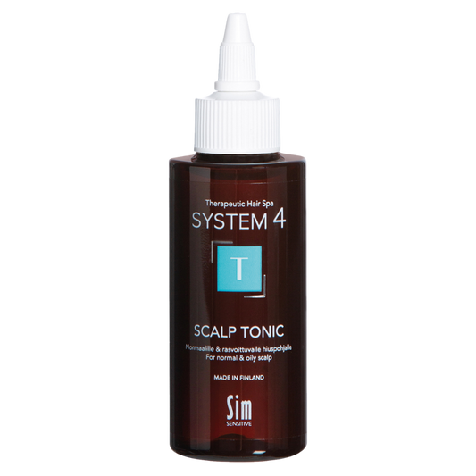 System 4 T 头皮 tonic 护理液 50 毫升（旅行装）｜System 4 T Scalp Tonic - Hoitoneste 50 ml (matkakoko)