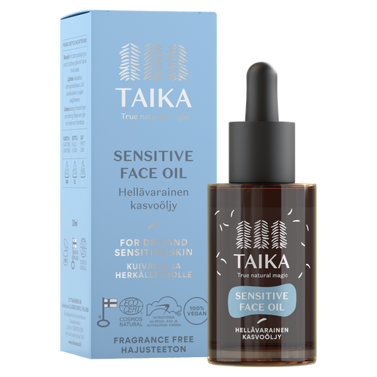 Taika敏感面部油 - 温和面部油 30 ml｜Taika Sensitive Face Oil - Hellävarainen Kasvoöljy 30 ml