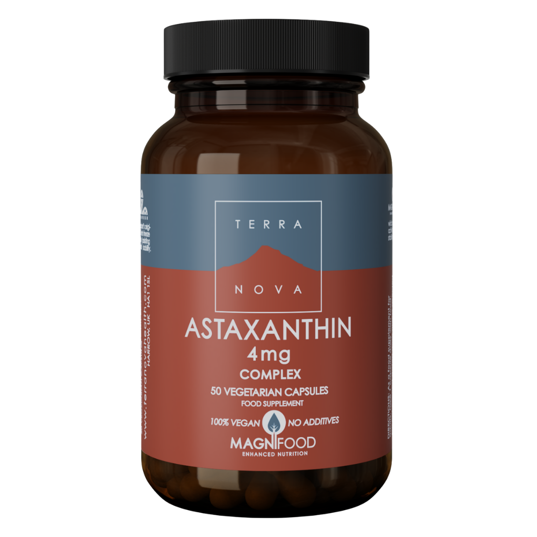 Terranova 虾青素复合物 4毫克 50粒 - 停产｜Terranova Astaxanthin Complex 4 mg 50 kaps. - poistuu