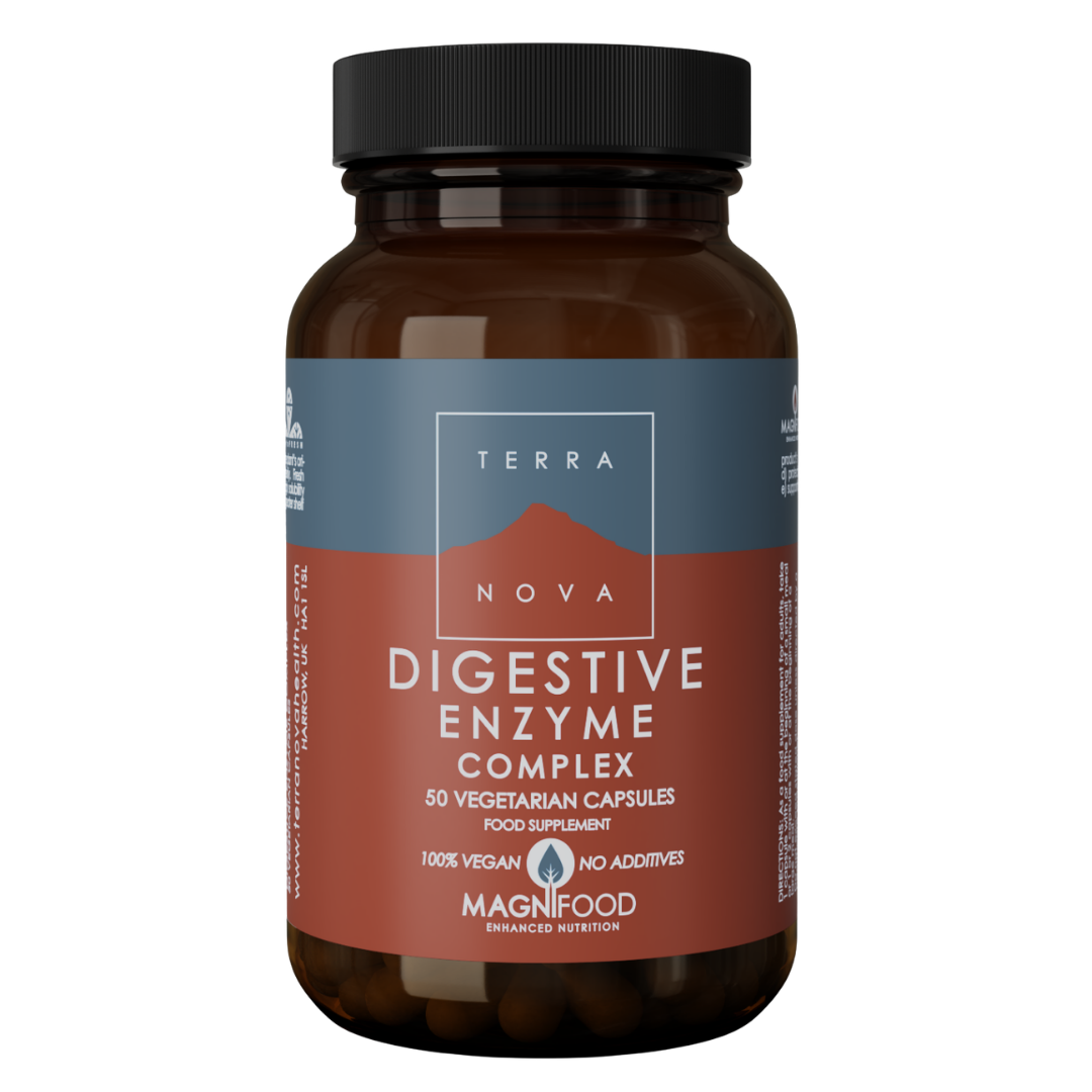 Terranova 消化酶复合物 50粒｜Terranova Digestive Enzyme Complex 50 kaps.