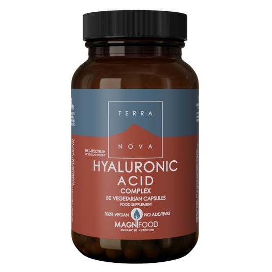 透明质酸复合胶囊｜Terranova Hyaluronic Acid Complex - Hyaluronihappo 50 kaps.