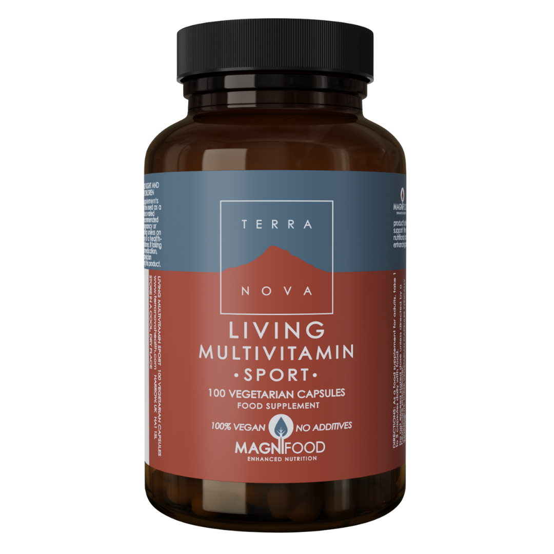 Terranova 运动综合维生素 100粒｜Terranova Living Multivitamin Sport 100 kaps.