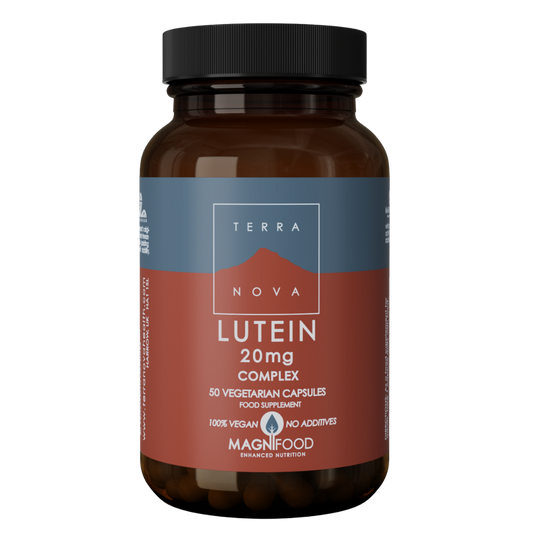 Terranova 叶黄素 20毫克 50粒｜Terranova Lutein - Luteiini 20 mg 50 kaps.