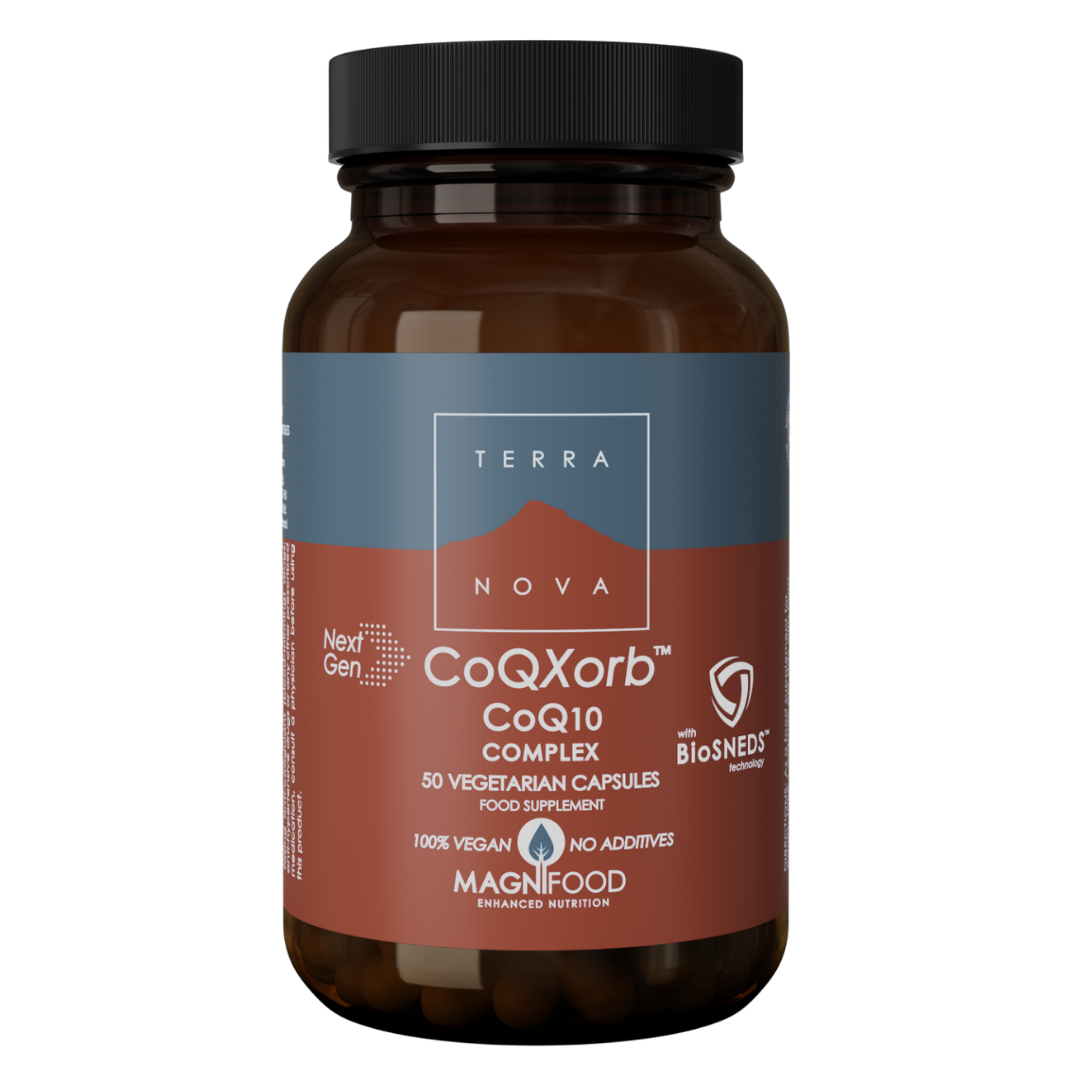 Terranova NextGen CoQXorb 辅酶Q10复合物 50粒｜Terranova NextGen CoQXorb Ubikinoni Complex 50 kaps.