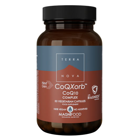 Terranova NextGen CoQXorb 辅酶Q10复合物 50粒｜Terranova NextGen CoQXorb Ubikinoni Complex 50 kaps.