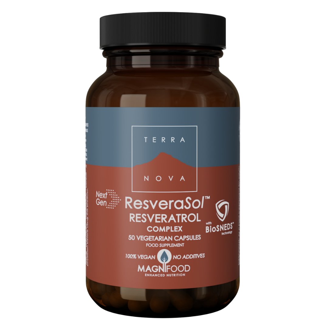 Terranova NextGen ResveraSol 白藜芦醇复合物 50粒｜Terranova NextGen ResveraSol - Resveratroli Complex 50 kaps.