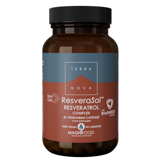 Terranova NextGen ResveraSol 白藜芦醇复合物 50粒｜Terranova NextGen ResveraSol - Resveratroli Complex 50 kaps.