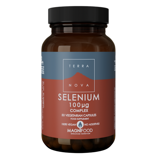 硒 100微克 - 硒 50粒｜Terranova Selenium 100 µg - Seleeni 50 kaps.