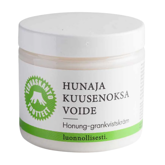 Tervaskanto 蜂蜜云杉枝软膏 200 ml｜Tervaskanto Hunaja-kuusenoksavoide 200 ml