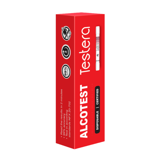 泰斯特拉呼气酒精测试仪 1 kpl｜Testera Promilletesti 1 kpl