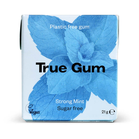 真口香糖木糖醇口香糖强薄荷味 21 g｜True Gum Ksylitolipurukumi Vahva Minttu 21 g