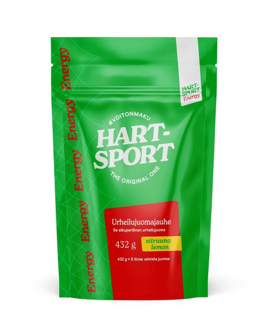Hart-Sport 运动饮料粉 柠檬味 432 g｜Hart-Sport Urheilujuomajauhe Sitruuna 432 g