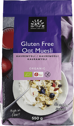 Urtekram燕麦麦片 550 g｜Urtekram Oat Muesli - Kauramysli 550 g