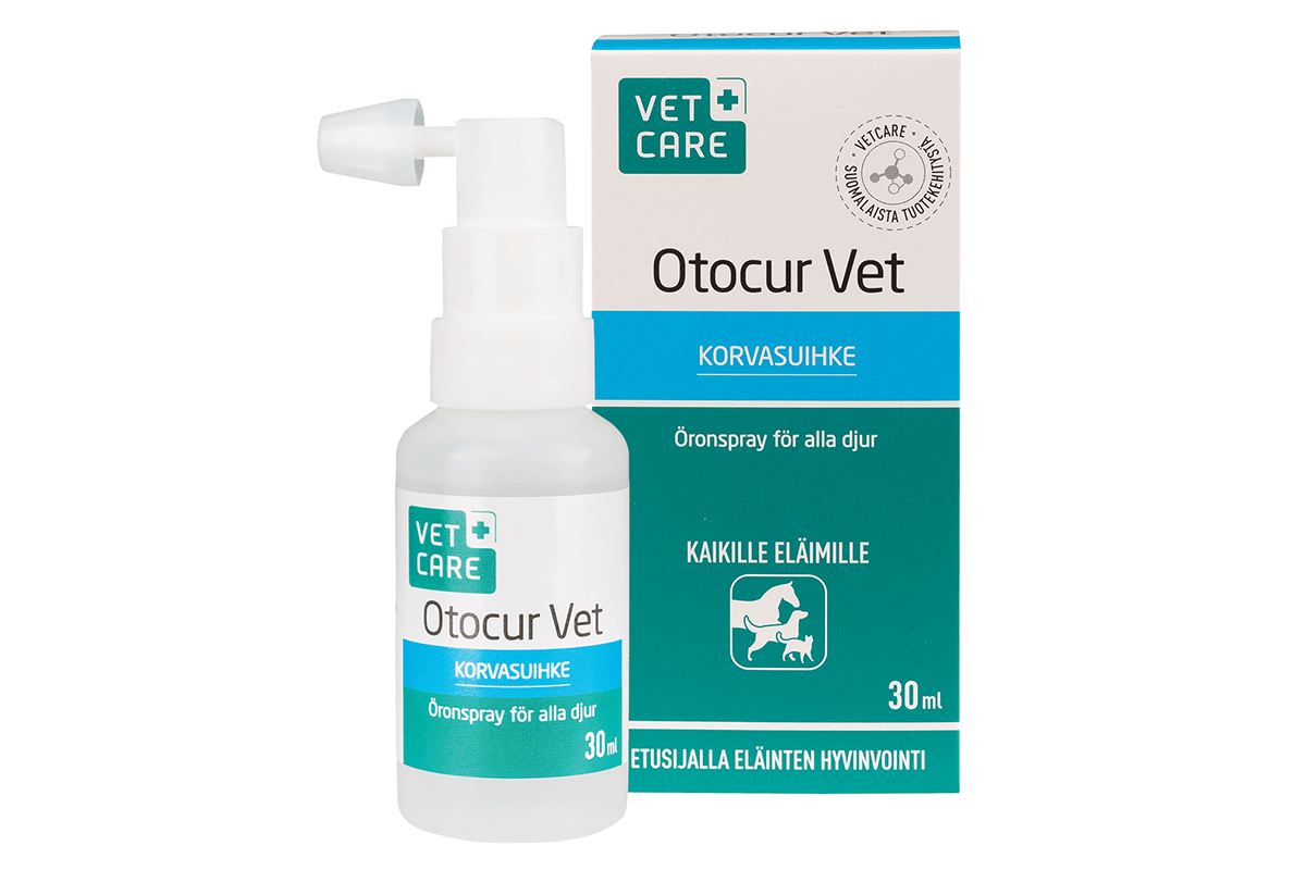 Vetcare Otocur Vet 通用动物耳用喷雾 30 ml｜Vetcare Otocur Vet Korvasuihke kaikille eläimille 30 ml