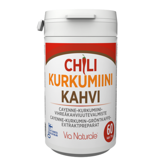 姜黄姜黄素咖啡 60粒｜Chili-Kurkumiini-Kahvi 60 kaps.