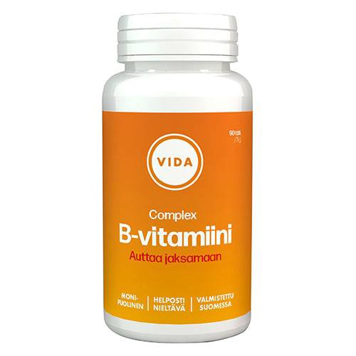 Vida B-vitamiini Complex 90 tabl.｜Vida B族维生素复合片 90片