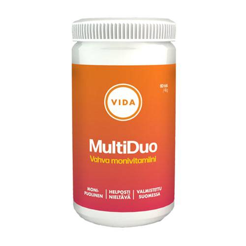 Vida MultiDuo 强效多种维生素 60片｜Vida MultiDuo Vahva Monivitamiini 60 tabl.