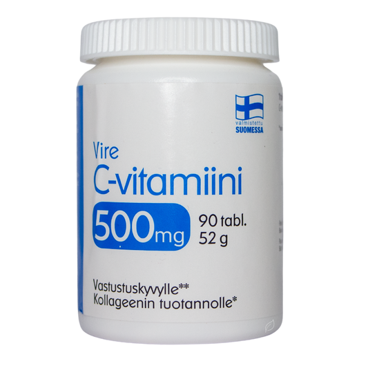 Vire 维生素 C 500 毫克 90 片。