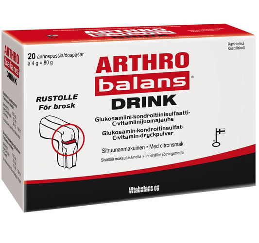 Arthrobalans饮料冲剂粉 20 annospussia｜Arthrobalans Drink juomajauhe 20 annospussia