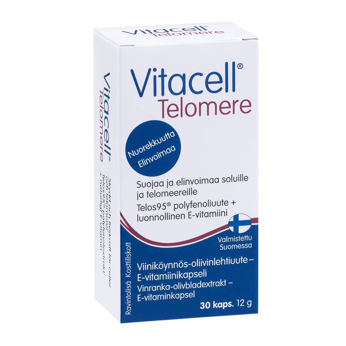 Vitacell 端粒酶 30粒 - 有效期至2026年8月 - 下架