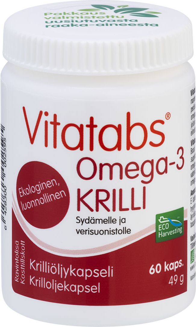 Hankintatukku Vitamar Krilli磷虾油胶囊60粒