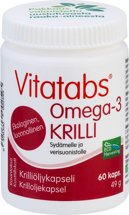 Hankintatukku Vitamar Krilli磷虾油胶囊60粒