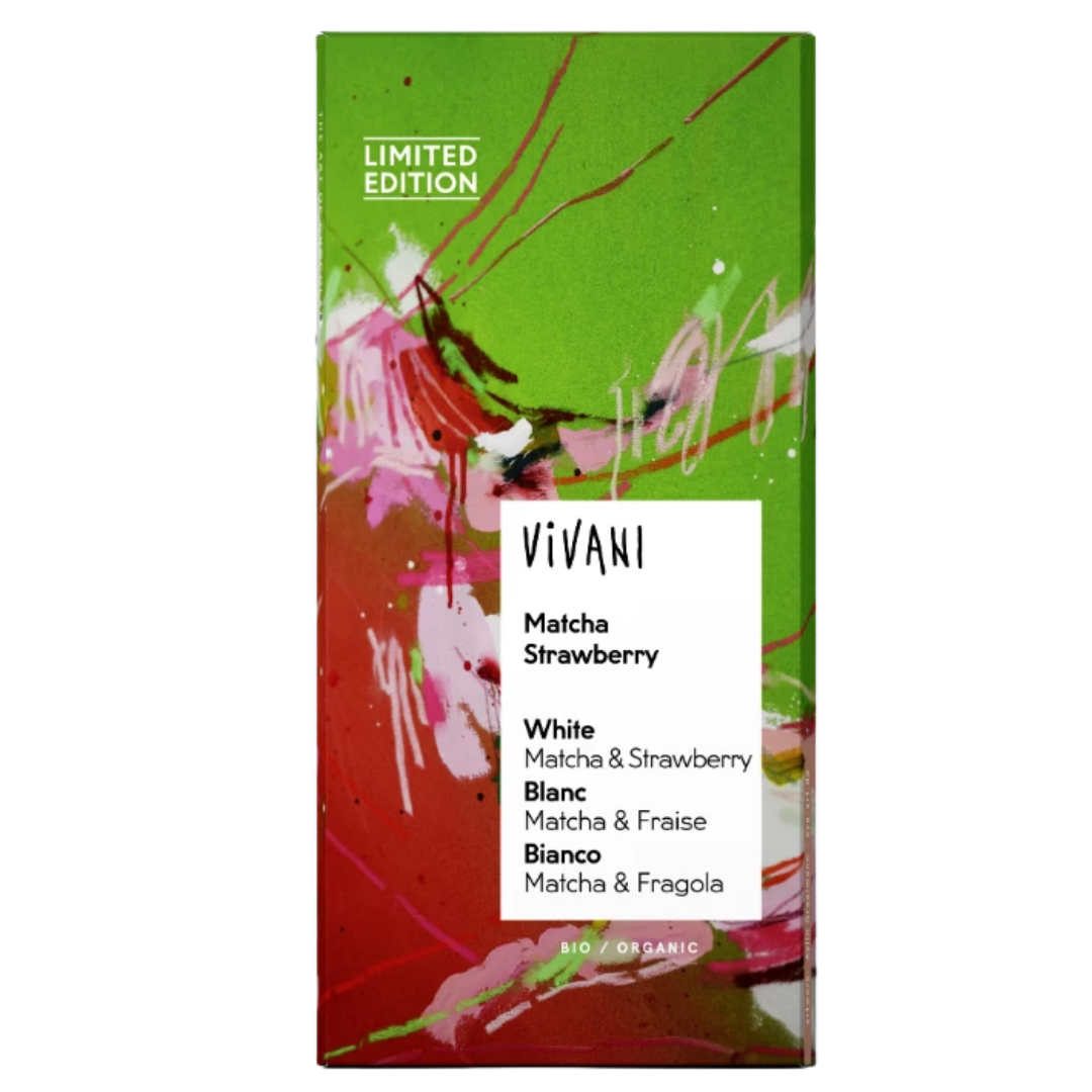 Vivani 抹茶草莓白巧克力 80 g