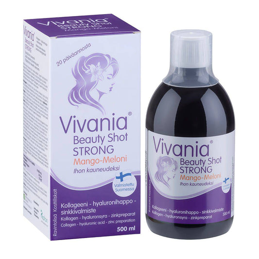 Vivania 强效美容饮品 芒果蜜瓜味 500 ml｜Vivania Beauty Shot Strong Mango-Meloni 500 ml