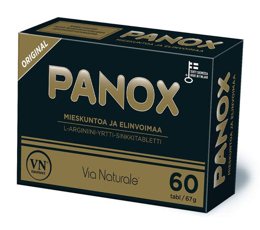 Panox 男士 60片｜Panox miehille 60 tabl.